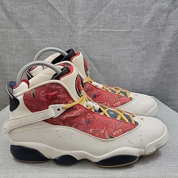 Nike Air Jordan 6 Rings Championship Pack legacy Hi top 322992-163 Men\'s SZ 9.5 main image 4